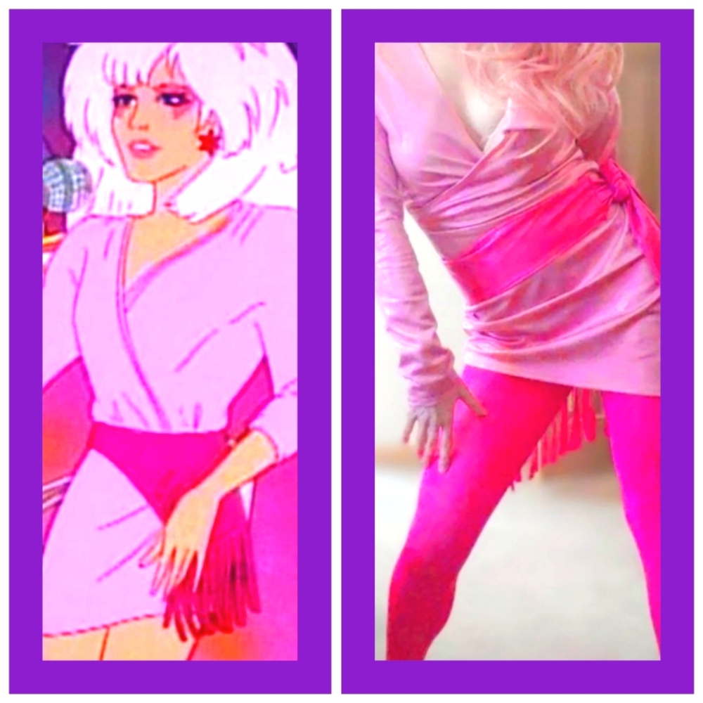 Jem Costume Jem & the Holograms cosplay, handmade, size s/m OOAK